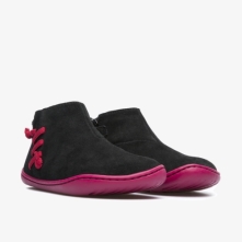 Camper Peu Ankle Boots Black - Kids Singapore VBDBZB-077